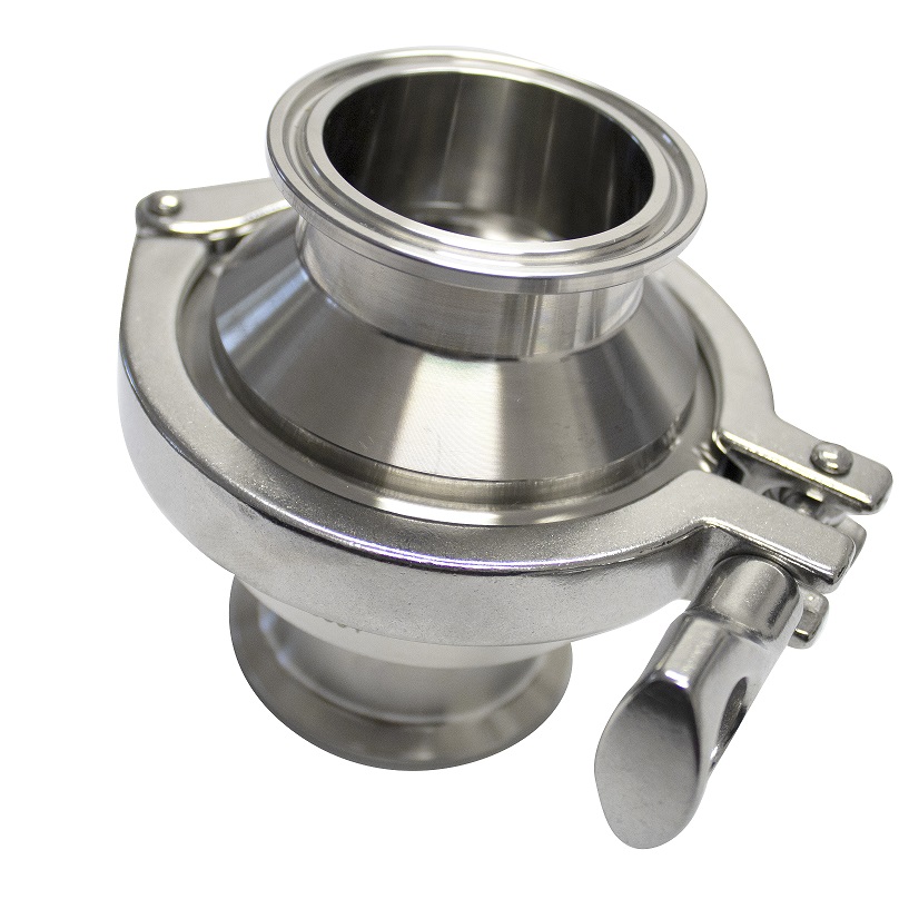 SANITARY TCICV76 STAINLESS TRI CLAMP INLINE CHECK VALVE 3" O.D 